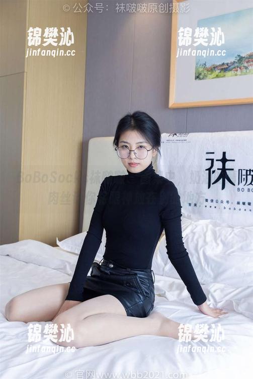 BoBoSocks袜啵啵 - 图集中，奶油的薄肉丝让你将眼神放在别的地方