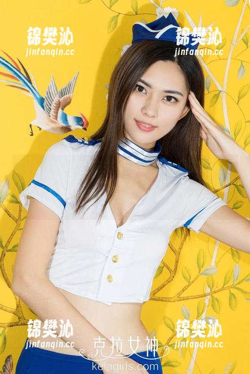 KelaGirls克拉女神 - 速递宝贝的遭遇战：昕予的写真，福利满满，让人眼睛都亮了
