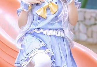哇，SayoMomo的黑色复活节兔女郎写真，高清到不敢直视！