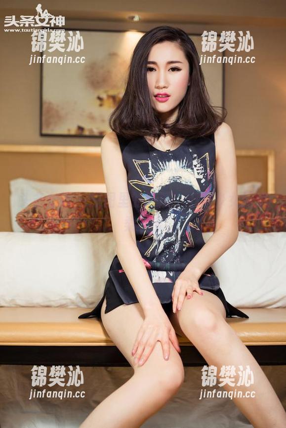 头条女神 - 原图里的筱溪，十足少女的温柔暴击