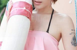 模范学院 - 小果冻儿jelly的制服写真，套图里总有些小情愫流露。
