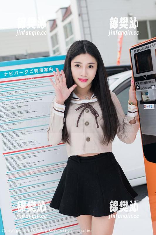 魅妍社 - 她的名字是杨漫妮，白丝与她倒也十分搭，如此套图令人沉醉！